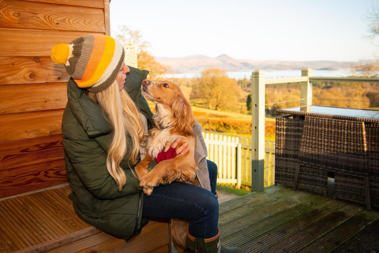 Bonnie Barns - Adults Only Luxury Lodges With Hot Tubs Luss Dış mekan fotoğraf