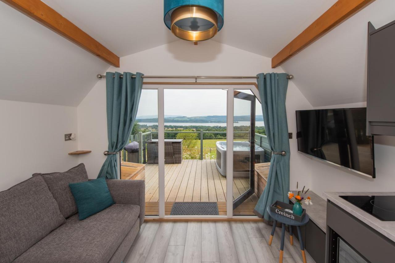 Bonnie Barns - Adults Only Luxury Lodges With Hot Tubs Luss Dış mekan fotoğraf